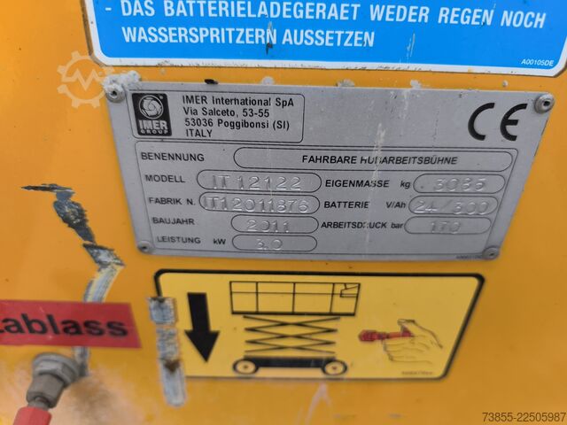 Scherenhubtisch Iteco It 12122
