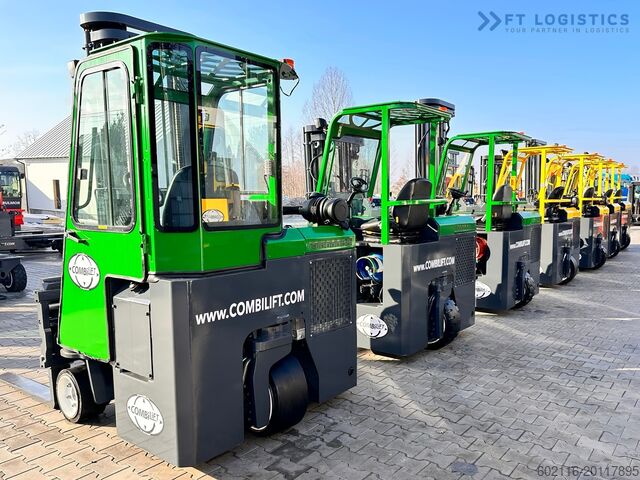 Carretilla elevadora de 4 vías Combilift CB3000 / FREE LIFT / NEW TIRES /LIKE NEW
