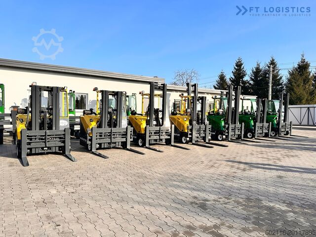 Carretilla elevadora de 4 vías Combilift CB3000 / FREE LIFT / NEW TIRES /LIKE NEW