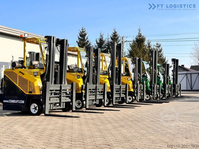 Carretilla elevadora de 4 vías Combilift CB3000 / FREE LIFT / NEW TIRES /LIKE NEW