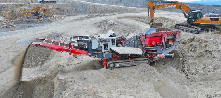 Drupināšanas iekārta Sandvik USED SANDVIK MOBILE CRUSHER FOR SALE