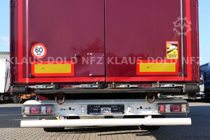 تریلر نیمه باز با چادر برزنتی KRONE SD Pritsche Plane XL MegaLiner Edscha Bordwände