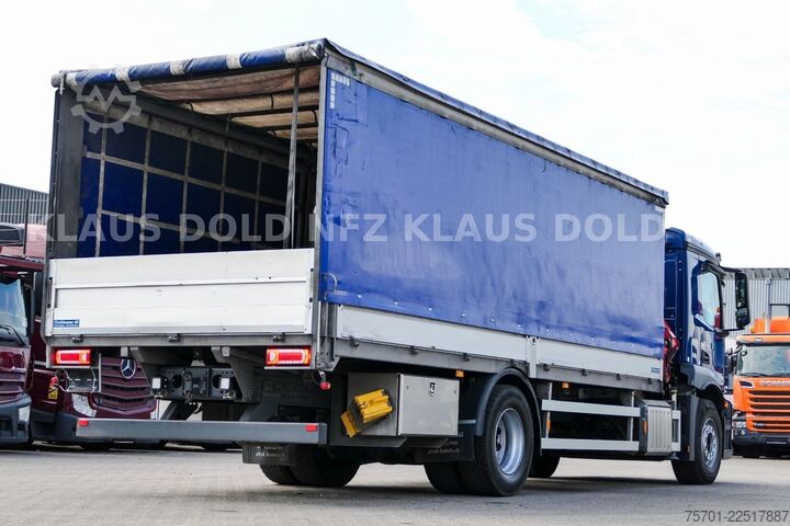 جرثقیل نصب‌شده روی کامیون MERCEDES-BENZ Actros 1836 Stahl Transport Kran Fassi F125 Funk