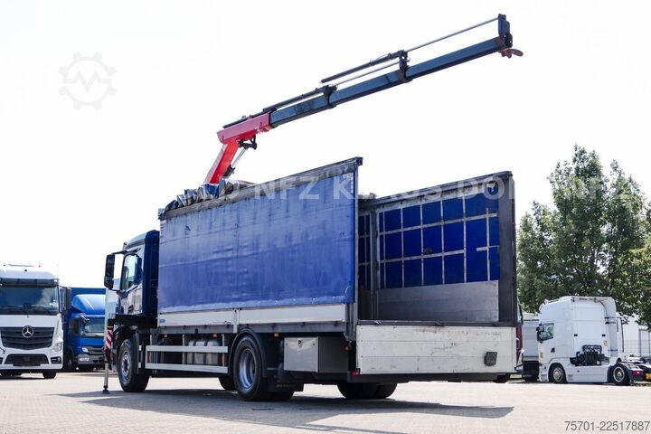 جرثقیل نصب‌شده روی کامیون MERCEDES-BENZ Actros 1836 Stahl Transport Kran Fassi F125 Funk