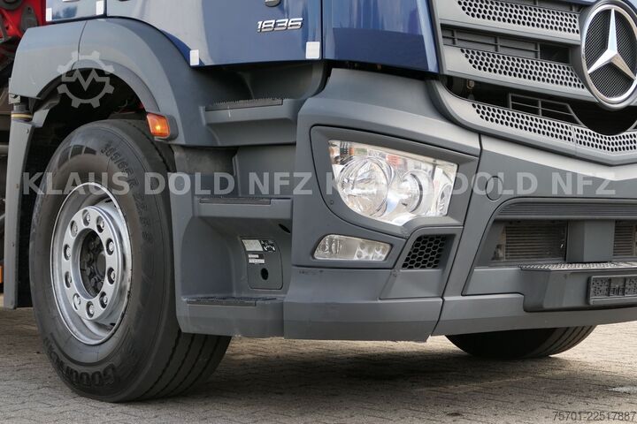 جرثقیل نصب‌شده روی کامیون MERCEDES-BENZ Actros 1836 Stahl Transport Kran Fassi F125 Funk