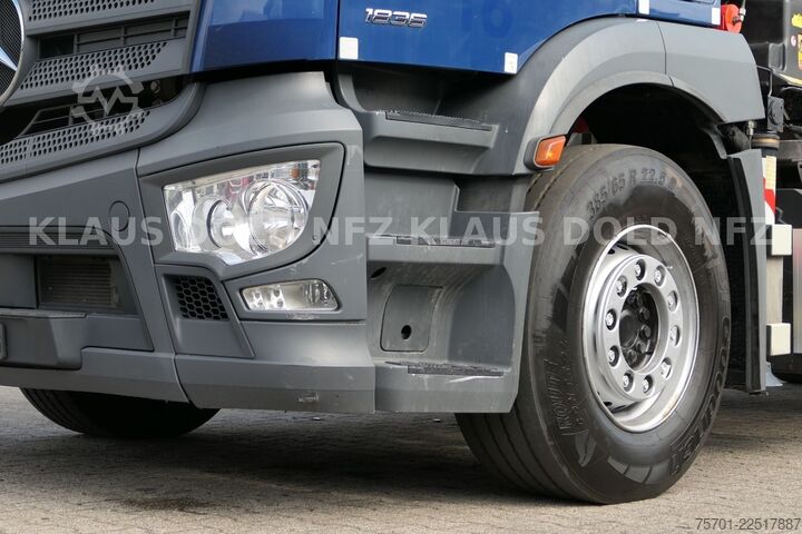 جرثقیل نصب‌شده روی کامیون MERCEDES-BENZ Actros 1836 Stahl Transport Kran Fassi F125 Funk