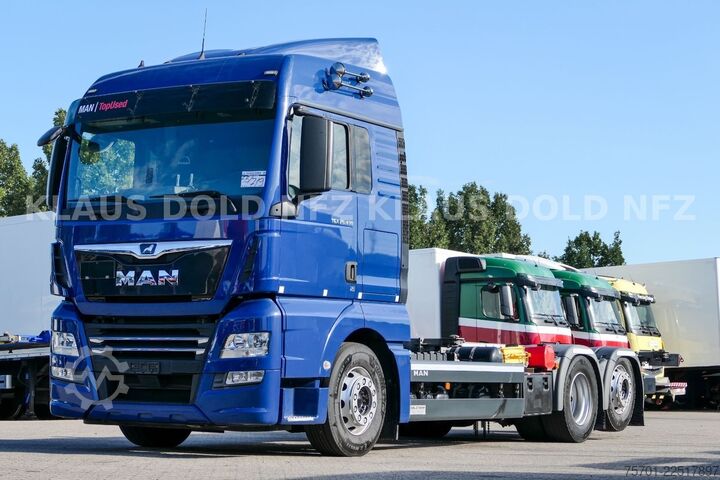 کامیون با بدنه قابل تعویض MAN TGX 26.430 BDF Retarder Lift-/Lenkachse Navi