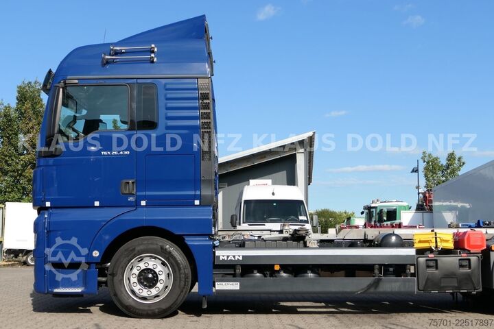 کامیون با بدنه قابل تعویض MAN TGX 26.430 BDF Retarder Lift-/Lenkachse Navi
