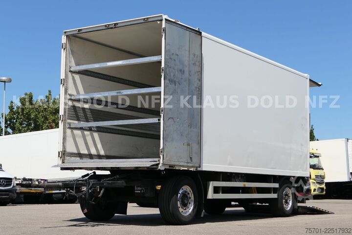 Remolque caja SPIER AGL 290 Koffer 47m³ Durchladeeinrichtung LBW