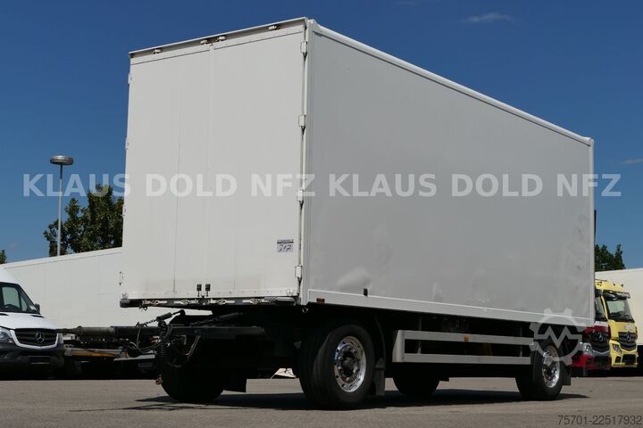Remolque caja SPIER AGL 290 Koffer 47m³ Durchladeeinrichtung LBW