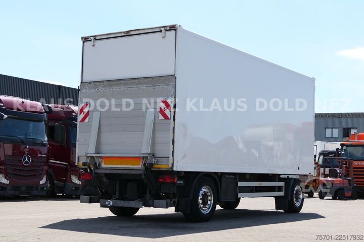 Remolque caja SPIER AGL 290 Koffer 47m³ Durchladeeinrichtung LBW