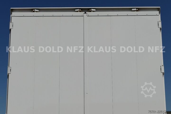 Remolque caja SPIER AGL 290 Koffer 47m³ Durchladeeinrichtung LBW