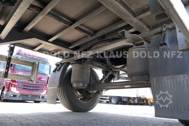 Remolque caja SPIER AGL 290 Koffer 47m³ Durchladeeinrichtung LBW