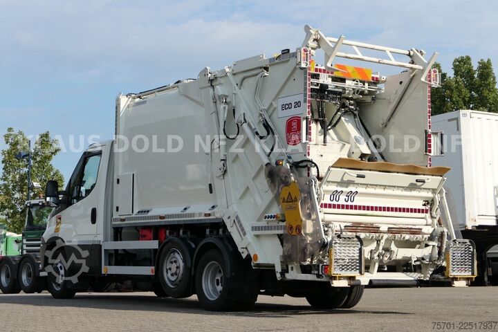 Camión de la basura IVECO 50-180 Müllwagen MOL Liftachse Euro 6