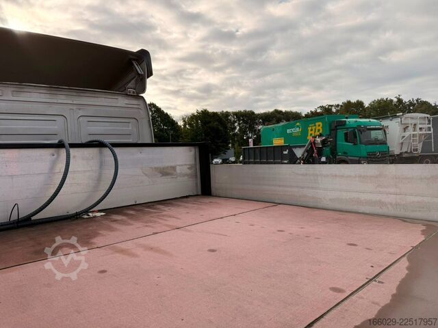 Tipper semitrailer  WIESE 3-Achs Abrollkippe-Sattelauflieger