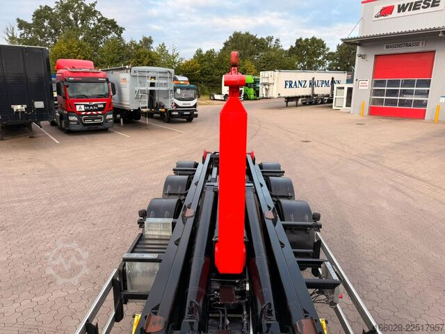 Tipper semitrailer  WIESE 3-Achs Abrollkippe-Sattelauflieger