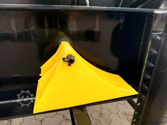Tipper semitrailer  WIESE 3-Achs Abrollkippe-Sattelauflieger
