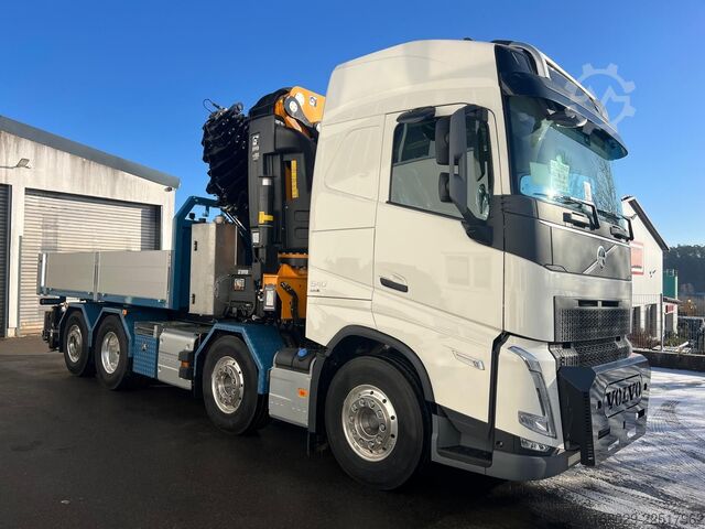 Truck mounted crane VOLVO FH 540 8x2 EFFER Kran Sattelzugmaschine