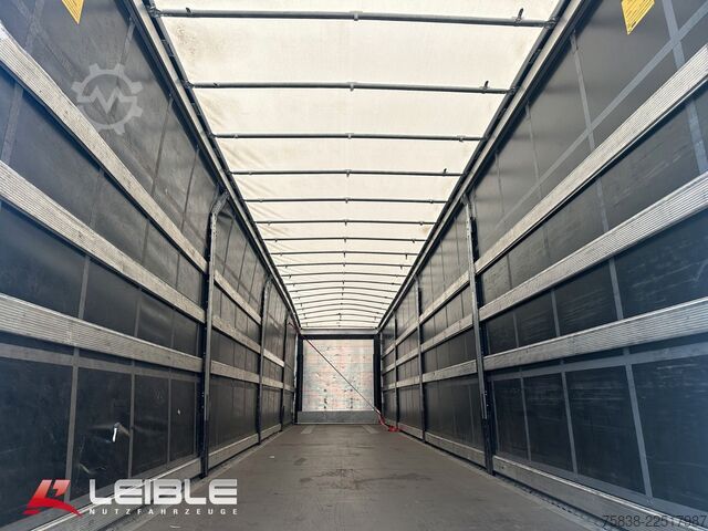Ανοιχτό ημιρυμουλκούμενο με μουσαμά SCHMITZ CARGOBULL SCS 24/L* Tautliner*Code XL*Liftachse*UNFALL*