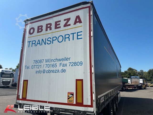 Ανοιχτό ημιρυμουλκούμενο με μουσαμά SCHMITZ CARGOBULL SCS 24/L* Tautliner*Code XL*Liftachse*UNFALL*