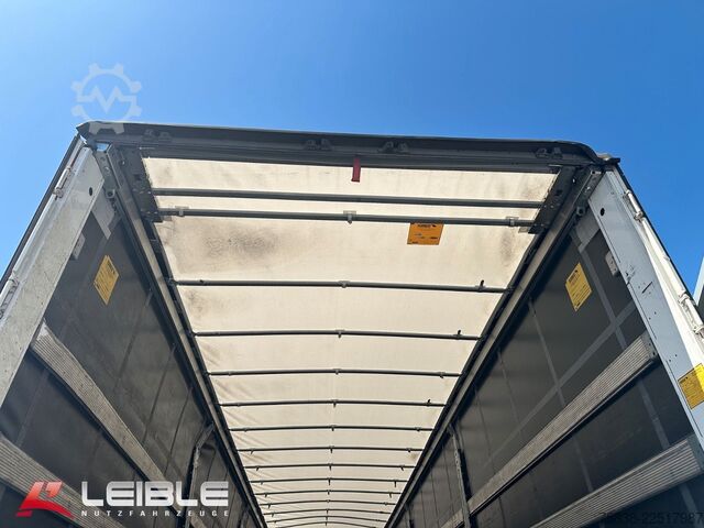 Ανοιχτό ημιρυμουλκούμενο με μουσαμά SCHMITZ CARGOBULL SCS 24/L* Tautliner*Code XL*Liftachse*UNFALL*