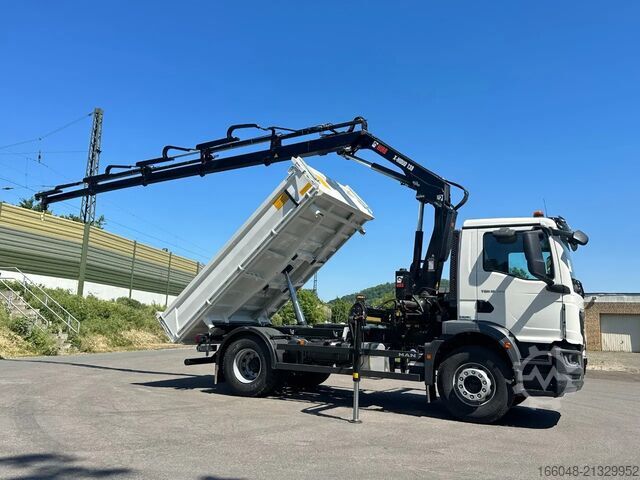 Kipper mit Kran MAN TGM 18.320 MAN TGM 18.320 4x2 Euro6e Hiab X-HiD...