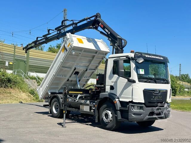 Kipper mit Kran MAN TGM 18.320 MAN TGM 18.320 4x2 Euro6e Hiab X-HiD...