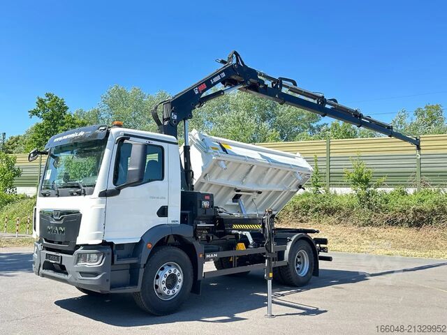 Kipper mit Kran MAN TGM 18.320 MAN TGM 18.320 4x2 Euro6e Hiab X-HiD...
