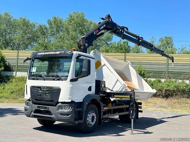 Kipper mit Kran MAN TGM 18.320 MAN TGM 18.320 4x2 Euro6e Hiab X-HiD...