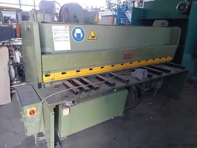 Máy cắt guillotine thuỷ lực RAS , 2500 x 4 mm