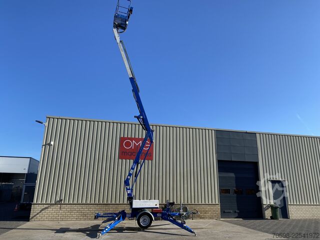 2016 Niftylift 120TAC, perävaunualustainen henkilönostin, 12 metriä Niftylift 120TAC, Aanhanger hoogwerker, 12 meter