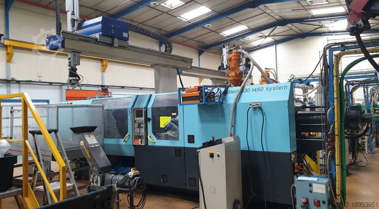 Injection molding machine DEMAG 330 T Ergotech E330-1450-NC4S