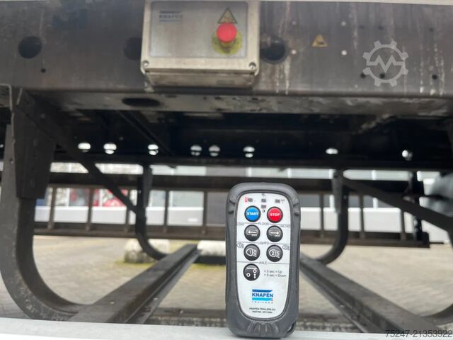 Pohyblivá podlaha Knapen Trailers K100 - 92m3 Liftas Floor 10mm