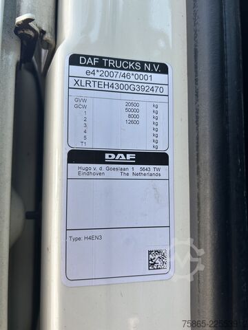 Standard-SZM DAF XF 480 FT SSC / 455 dkm / 2 Tanks / Stand Airco...