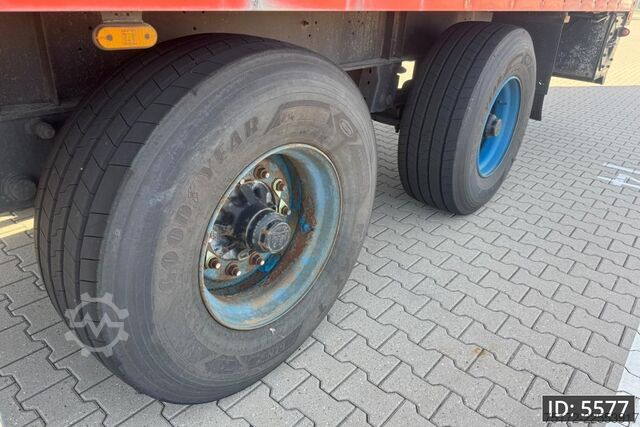 Bőrönd Groenewegen DRO-12-20 / Rolbed / 2 Axle / BPW