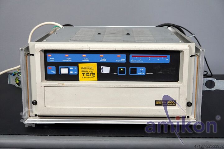 Vibration test system with PA 1000 amplifier LDS V455 Shaker Vibrationsprüfsystem
