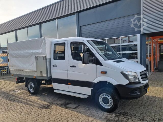 Bâche Mercedes-Benz Sprinter 316 CDI 4X4 4MATIC DC open laadbak Hui...