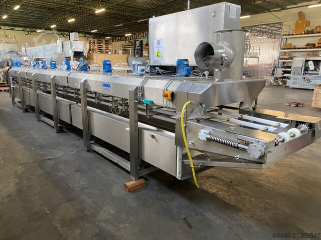 Stickstofftunnel Model CES-LT-LIN-9x0.66 CES stikstofvriezer Model CES-LT-LIN-9x0.66