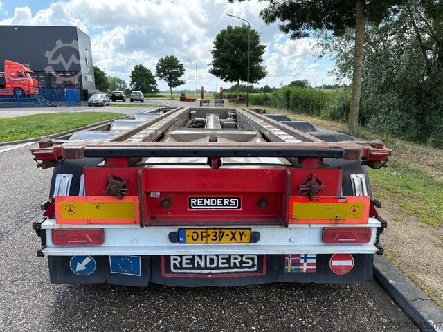 Transporti me kontejnerë Renders RSCC 12 27 Multichassis / BPW Axles / Liftaxle ...