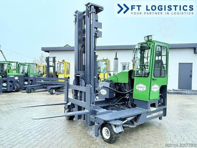 Stivuitor cu patru direcții Combilift C4000 TRIPLEX 6900 GAS FREE LIFT CABIN