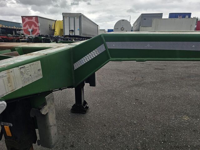 Container transport D-TEC VCC-01 FLEXITRAILER/ALL CONNECTIONS/ APK/TUV 26...