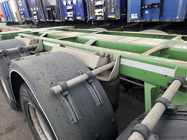 Container transport D-TEC VCC-01 FLEXITRAILER/ALL CONNECTIONS/ APK/TUV 26...