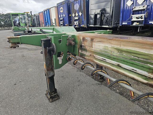 Container transport D-TEC VCC-01 FLEXITRAILER/ALL CONNECTIONS/ APK/TUV 26...