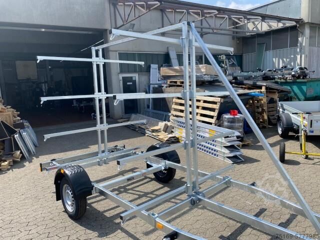 Paaditrailer Brenderup Brenderup 160750UB CX Kanu / Kajak Anhänger, 750 kg 100 km/h, 4,8 m