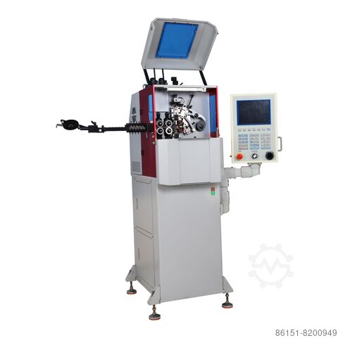 Cam-driven spring forming machine 