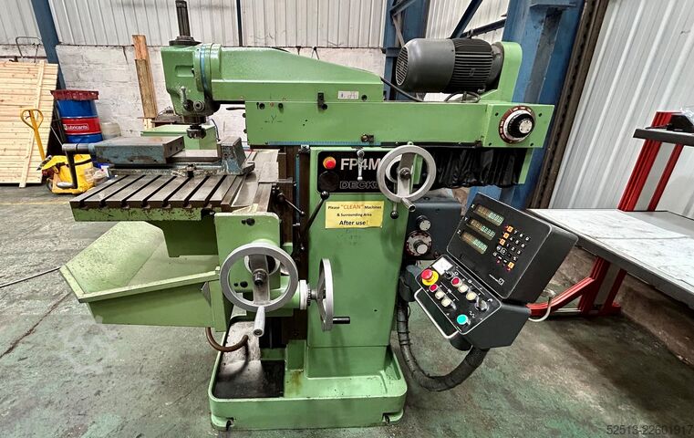 Mesin frais perkakas Friedrich Deckel FP4M