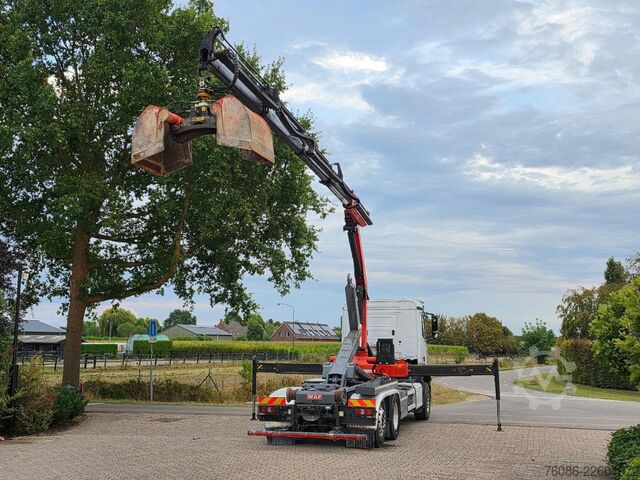 Système de bras à crochet Mercedes-Benz Arocs KRAAN/HAAK!! EURO6!! BELGIUM TRUCK!
