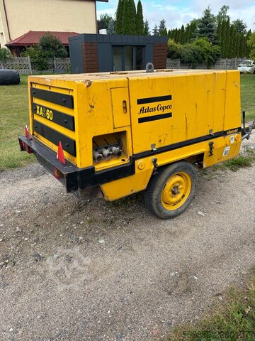 Compresor cu şurub Atlas Copco XAS 60 – kompresor przewoźny Atlas Copco XAS 60 – kompresor przewoźny