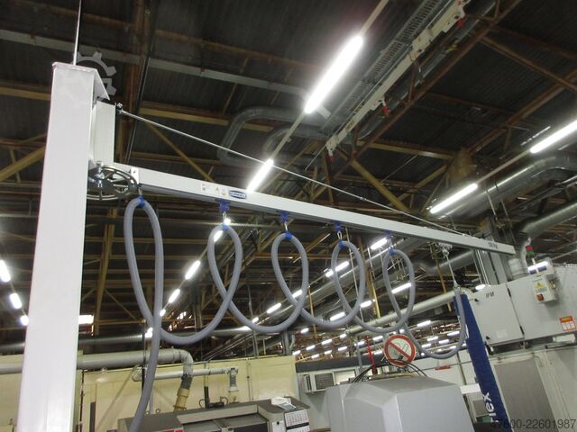 Stĺpový otočný žeriav, otočný žeriav, 4,6 m, 50 kg Schmalz Jumbo Flex Drehkran Vacuumsauger Vacupowerlift Vacuum Sauger Saugheber
