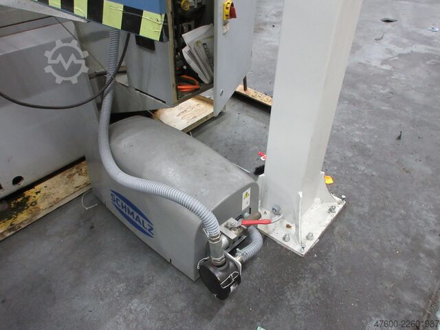 Stĺpový otočný žeriav, otočný žeriav, 4,6 m, 50 kg Schmalz Jumbo Flex Drehkran Vacuumsauger Vacupowerlift Vacuum Sauger Saugheber